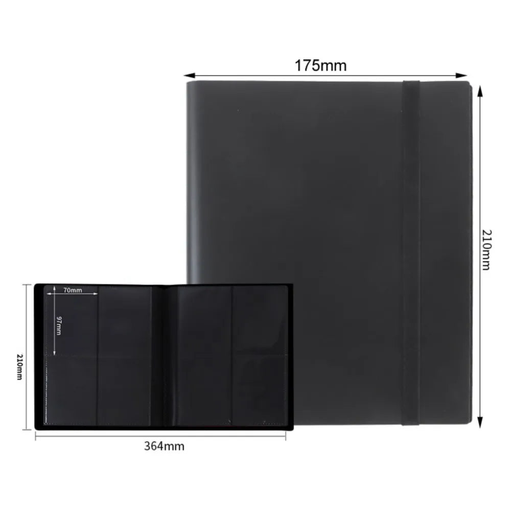 Trading Card Binder 160/360 Capacity — Premium Album | Fits Pokemon, Sports Cards & More