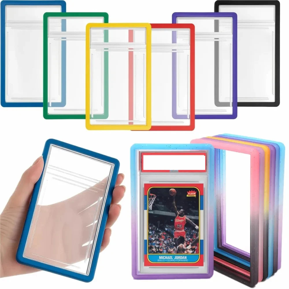 Graded Card Slab Bumper Case — Colorful TPU Rubber Protector | Fits PSA & BGS Slabs