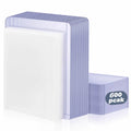 Card Sleeves 100–600 Pack — Crystal Clear Protectors | Fits Pokemon, Sports Cards, One Piece & More
