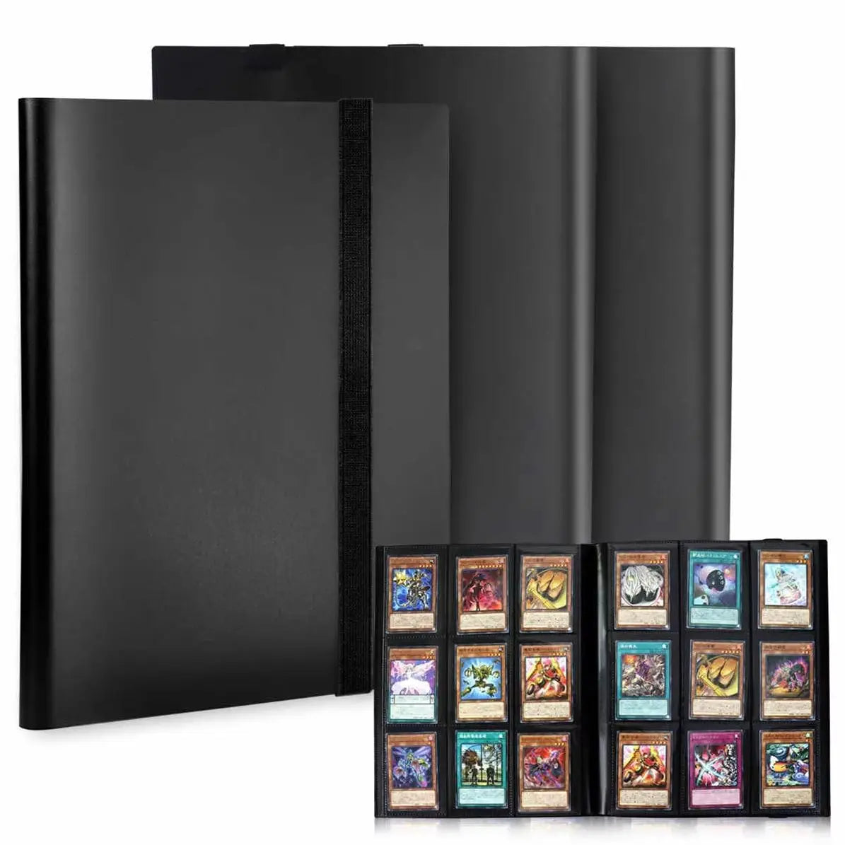 Trading Card Binder 160/360 Capacity — Premium Album | Fits Pokemon, Sports Cards & More